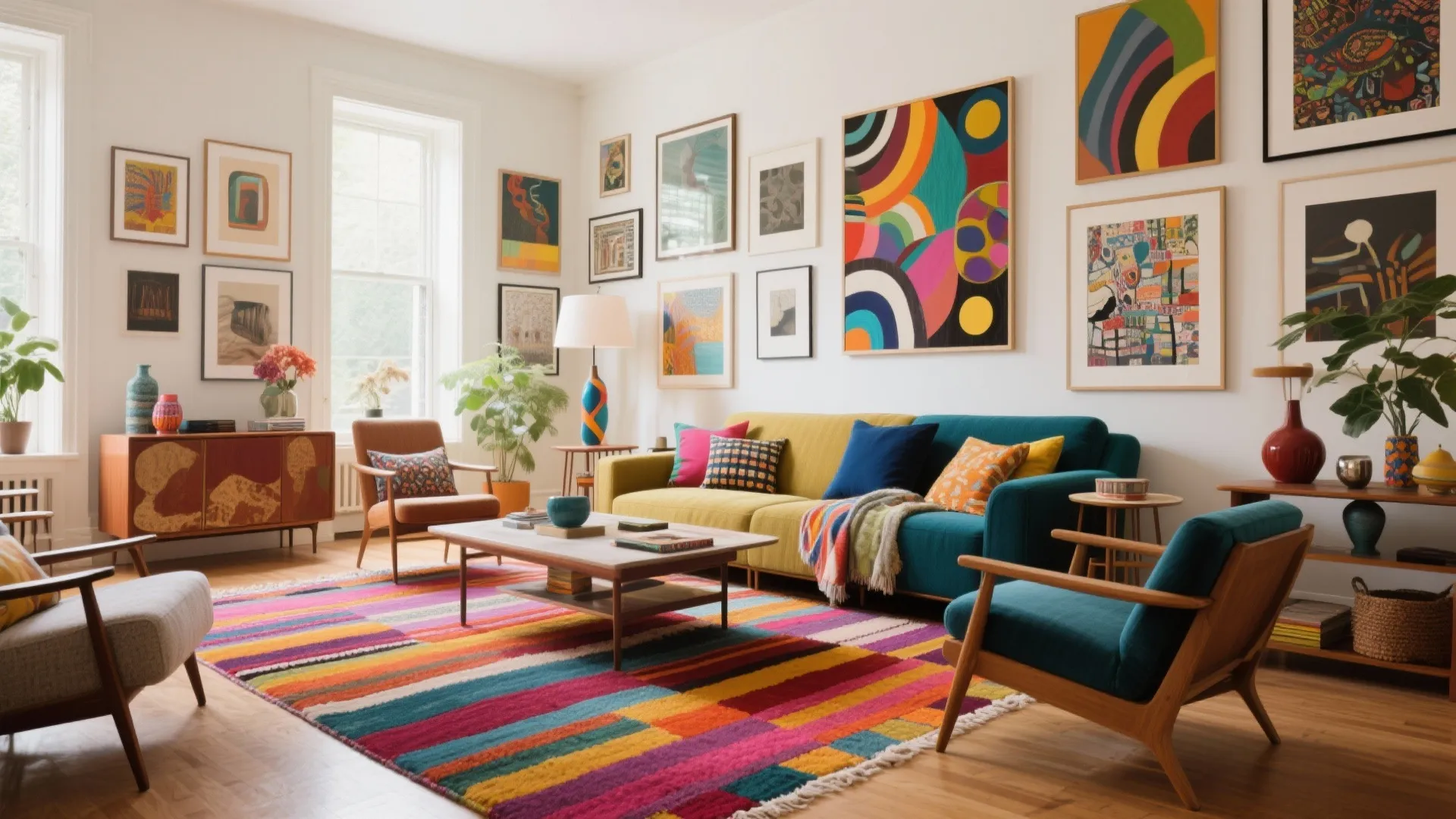 9. Highlight Art or Statement Walls