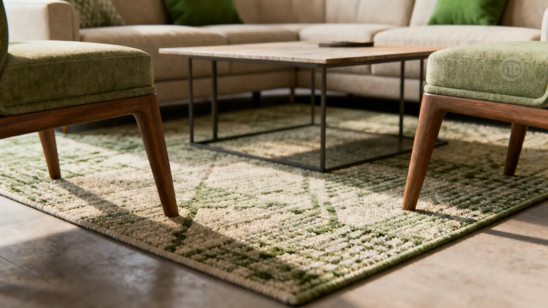 4. Use rugs to define areas