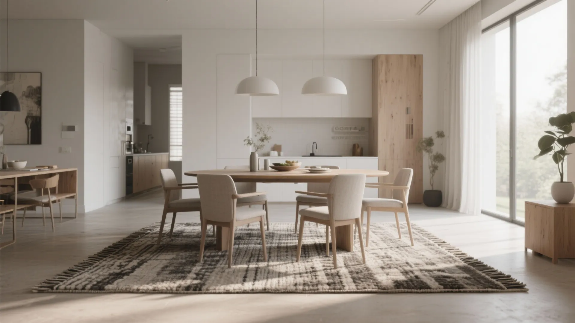 Use Rugs to Define the Area