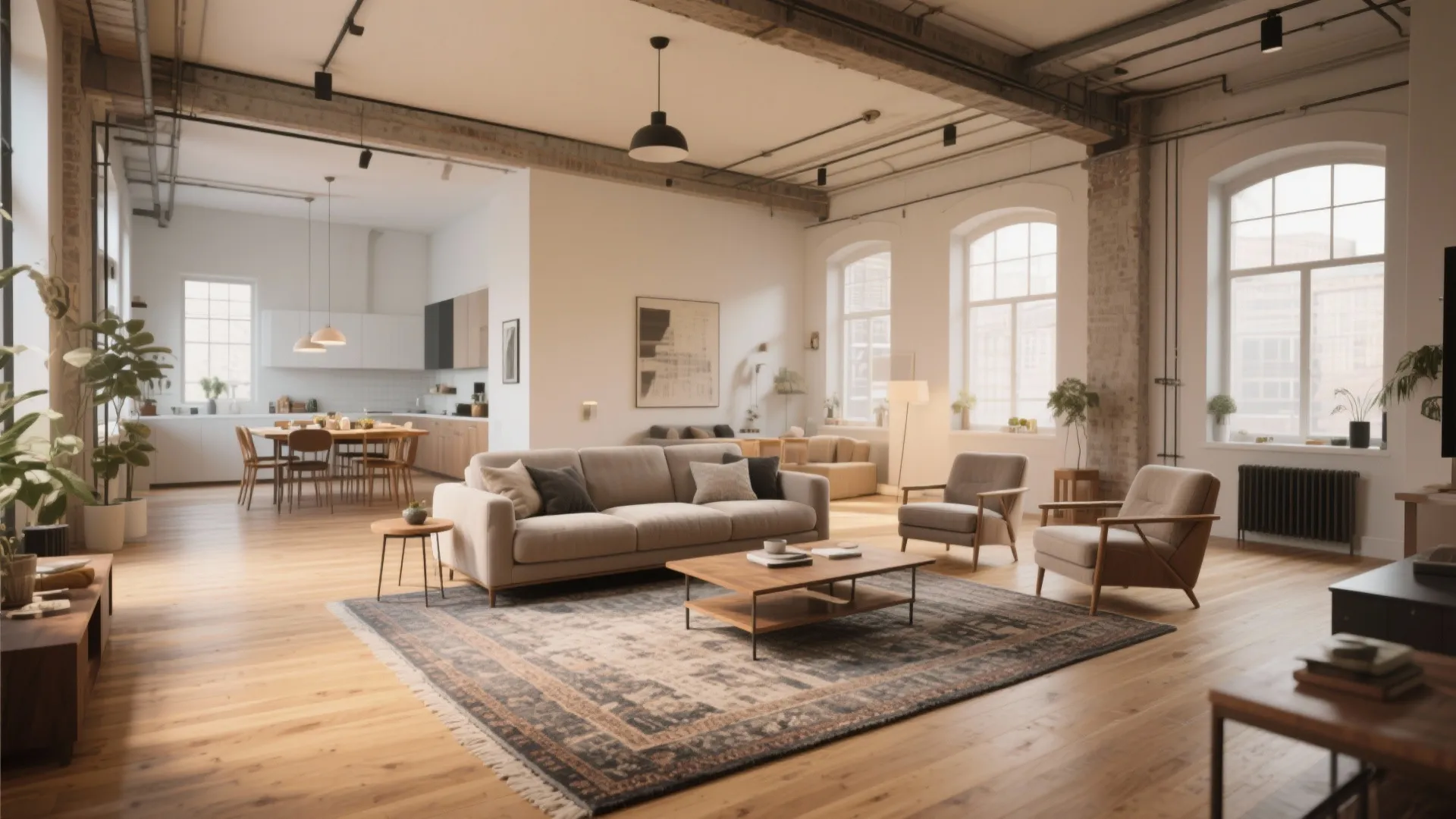 Tip 1: Use Rugs to Define Zones