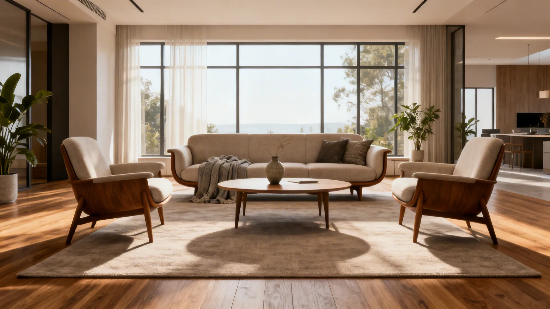 5 Rug Placement Ideas for Living Rooms