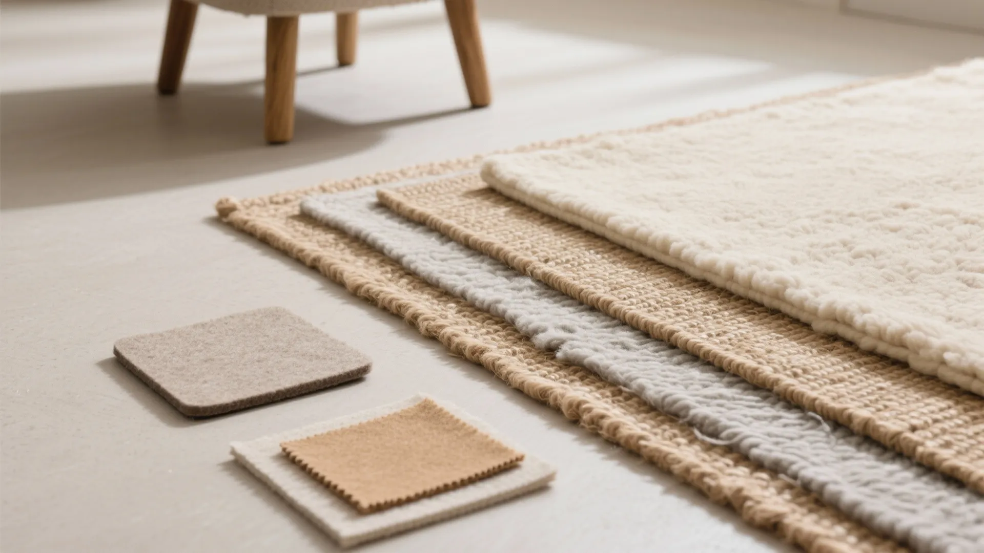 Rug Layering for Depth and Zoning