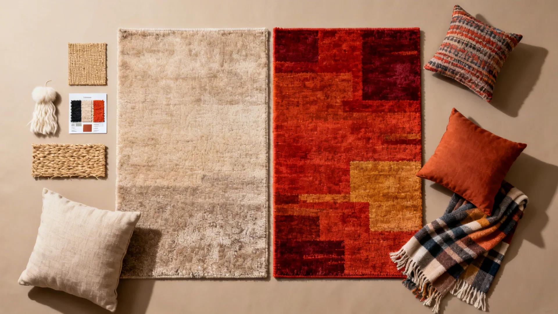 5. Employ color and texture to lift a neutral scheme