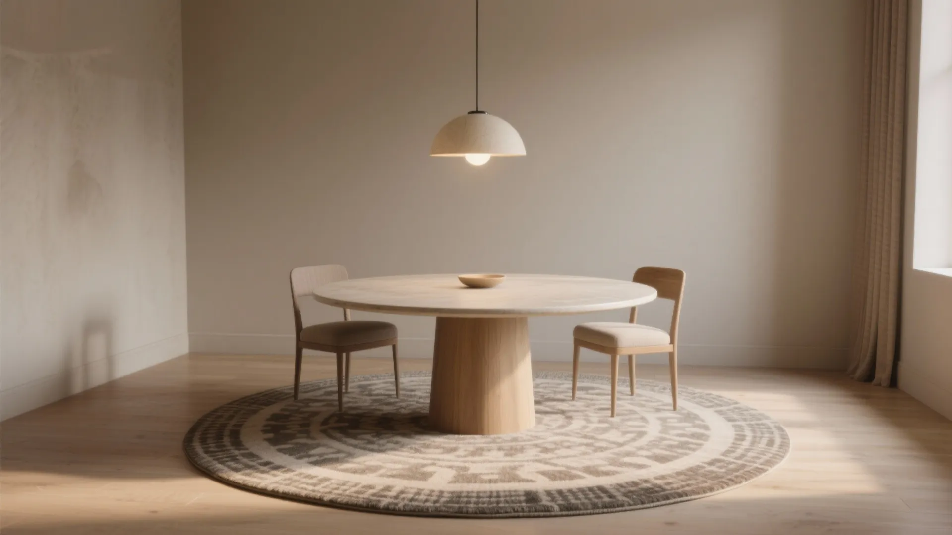 Tip 3: Use rugs and lighting to define the nook