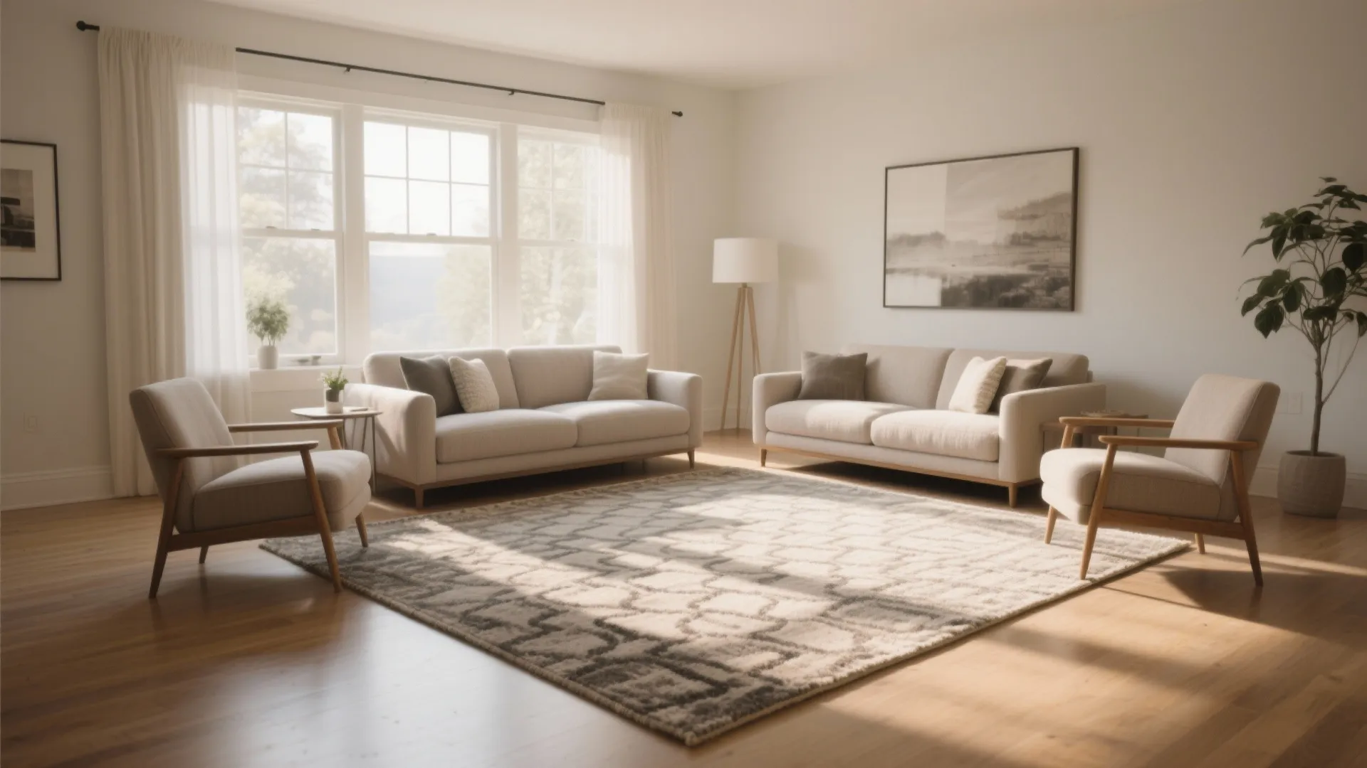 5. Strategic rug placement