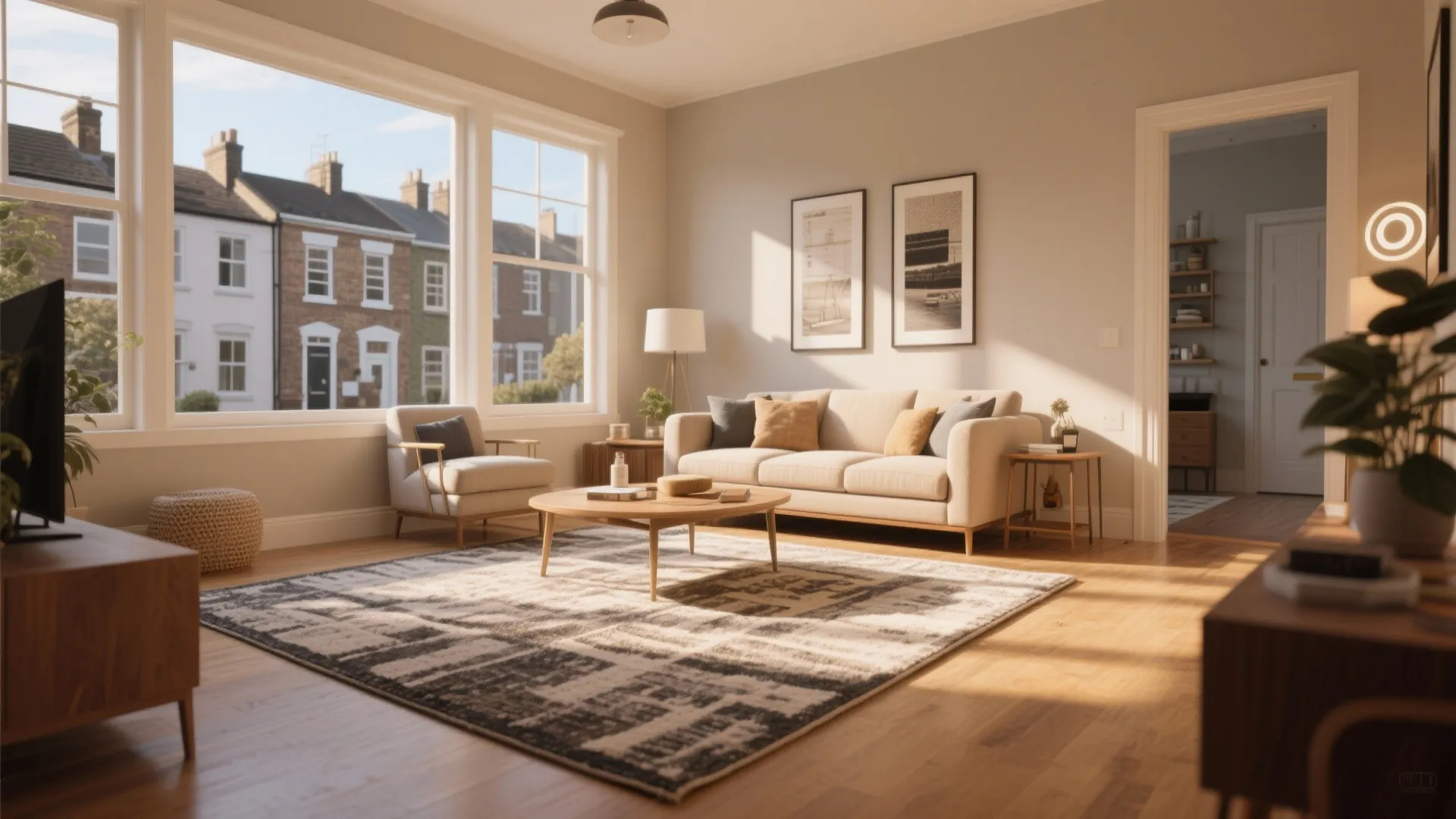 9. Strategic Rug Placement