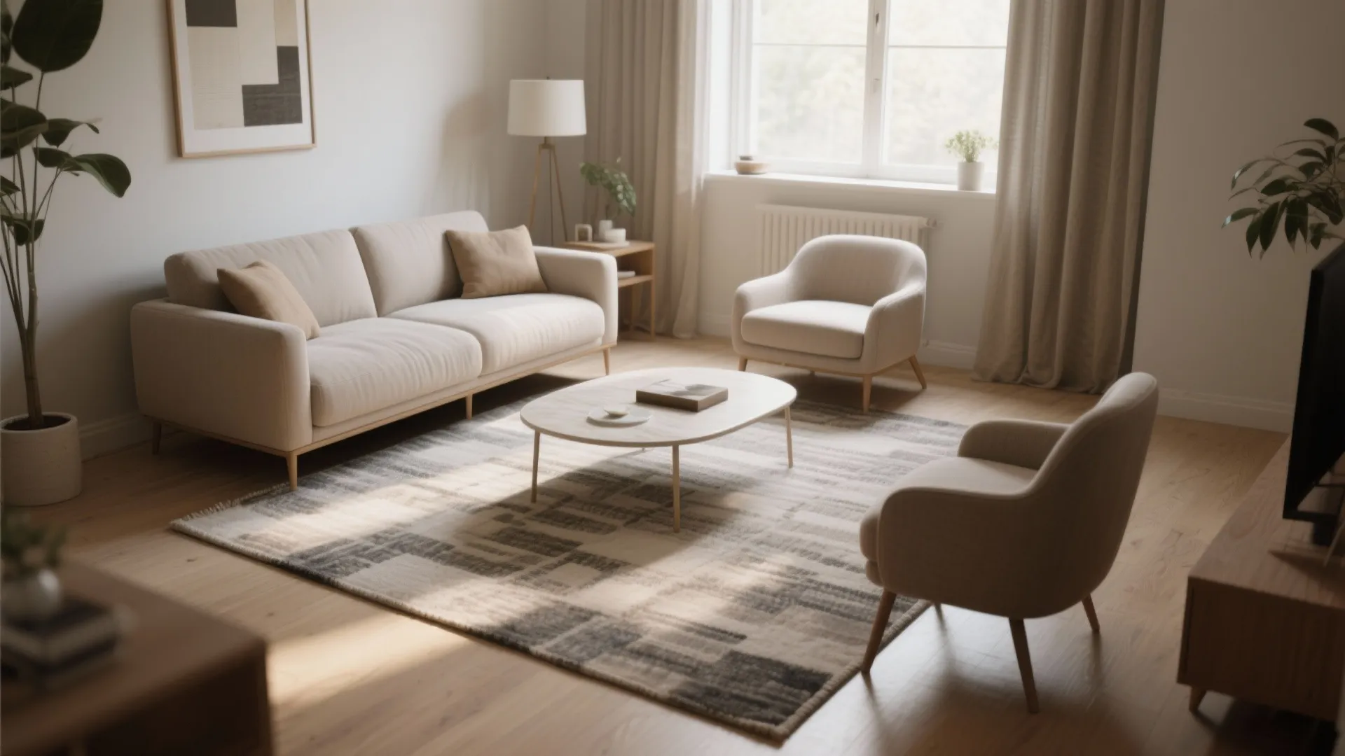 1) Pick the Right Size — Let Furniture Breathe