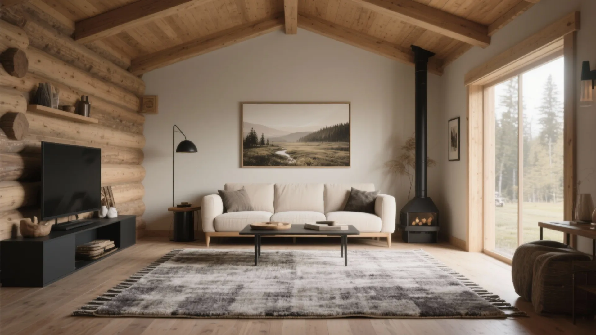 Rug + Wall Strategy: Zone, Soften, and Stretch