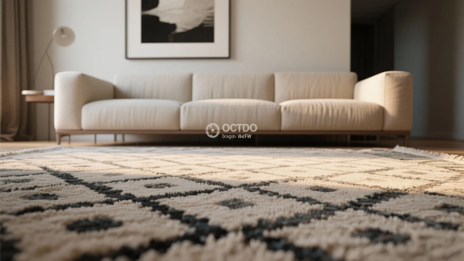 Tip 5: Balance Rug and Wall Art