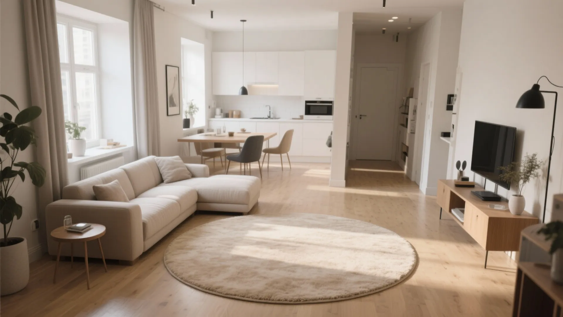 Using Rugs to Define Zones