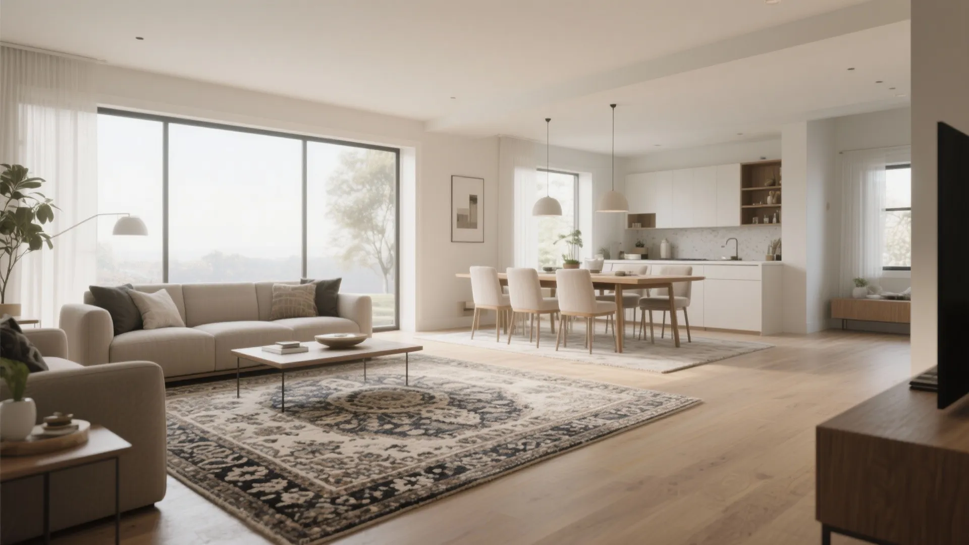 Define Zones in Open Spaces