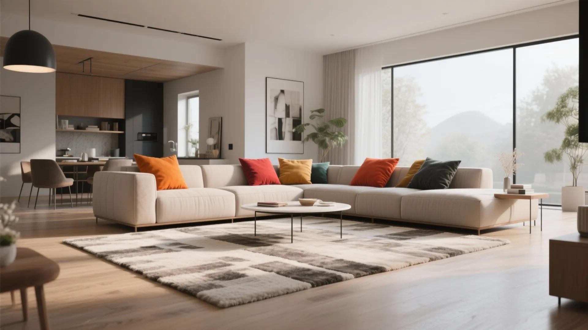 10. Rugs to Define Zones