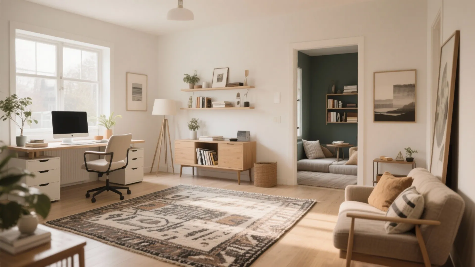 7. Use Rugs to Define Zones