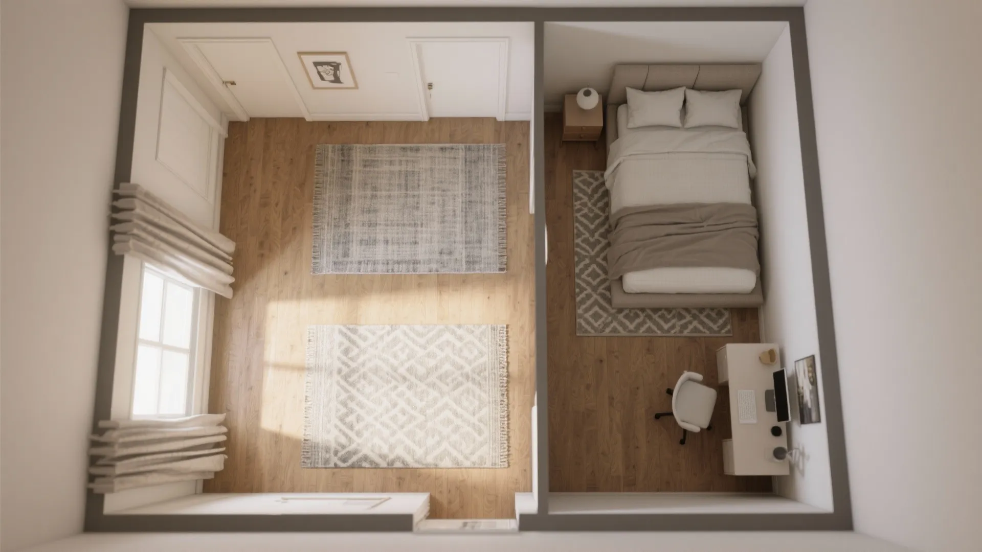 Tip 4: Define Areas with Rugs