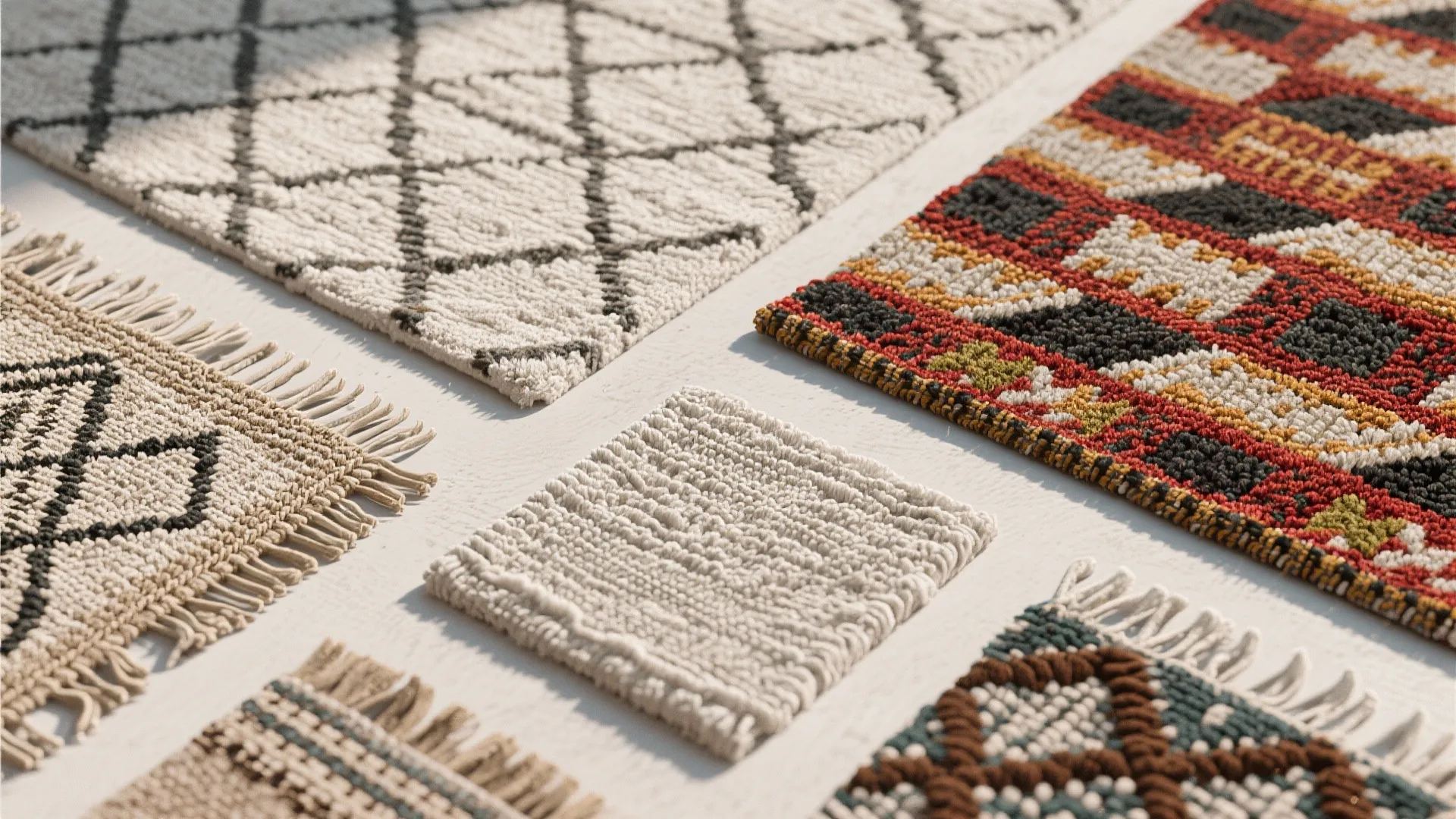 Idea 4: Play with rugs to zone areas