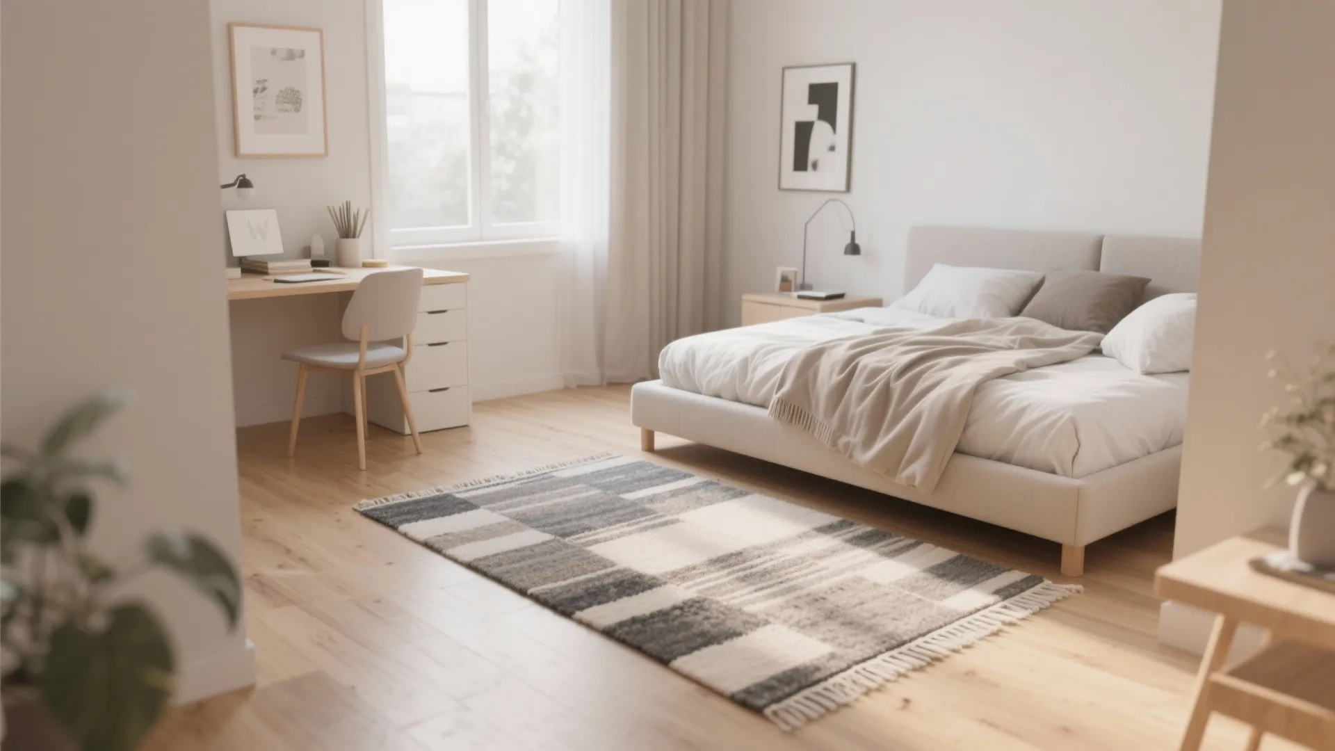 Idea 5: Zone the Space with Rugs