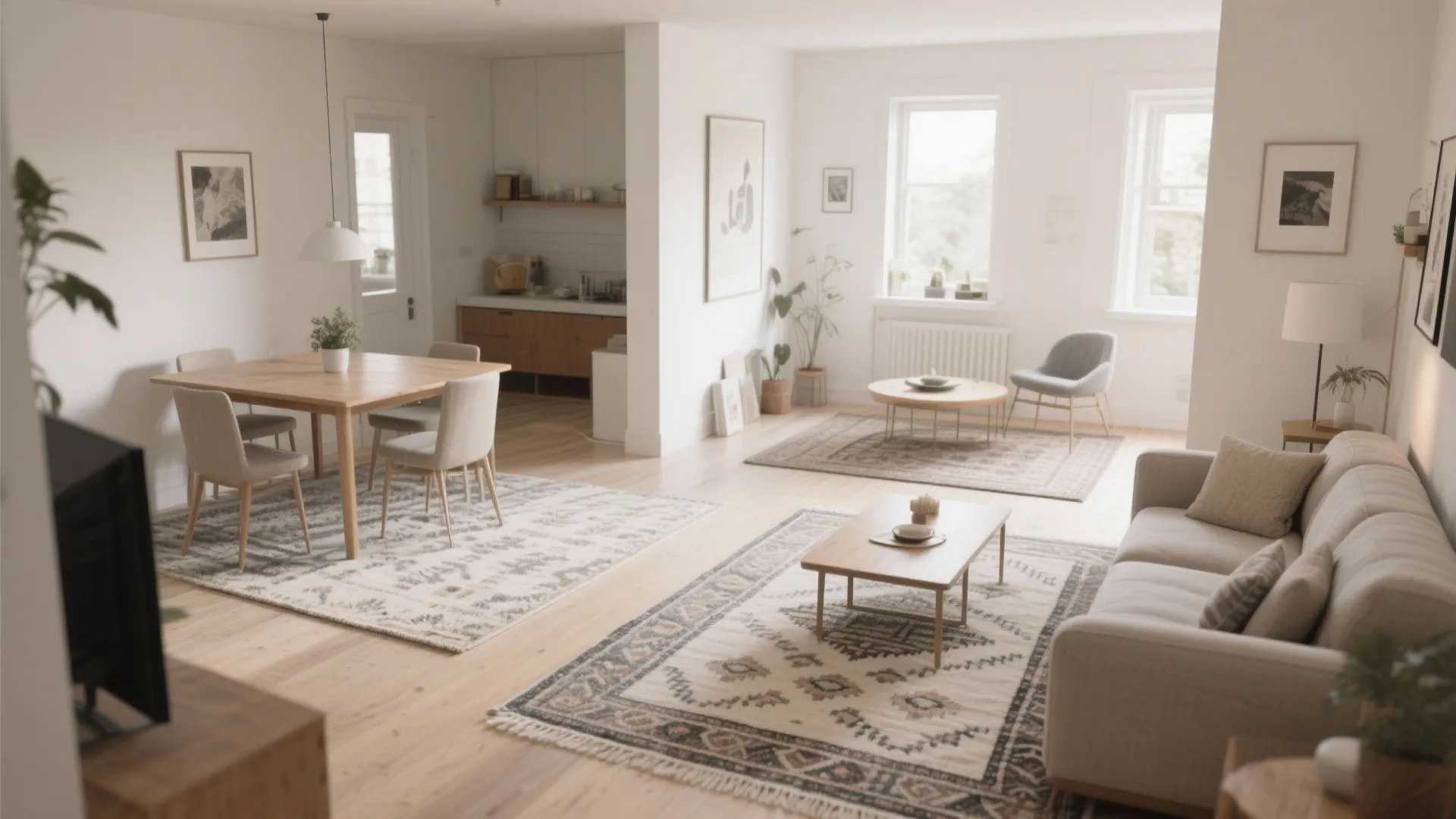 6. Rugs to Define Zones