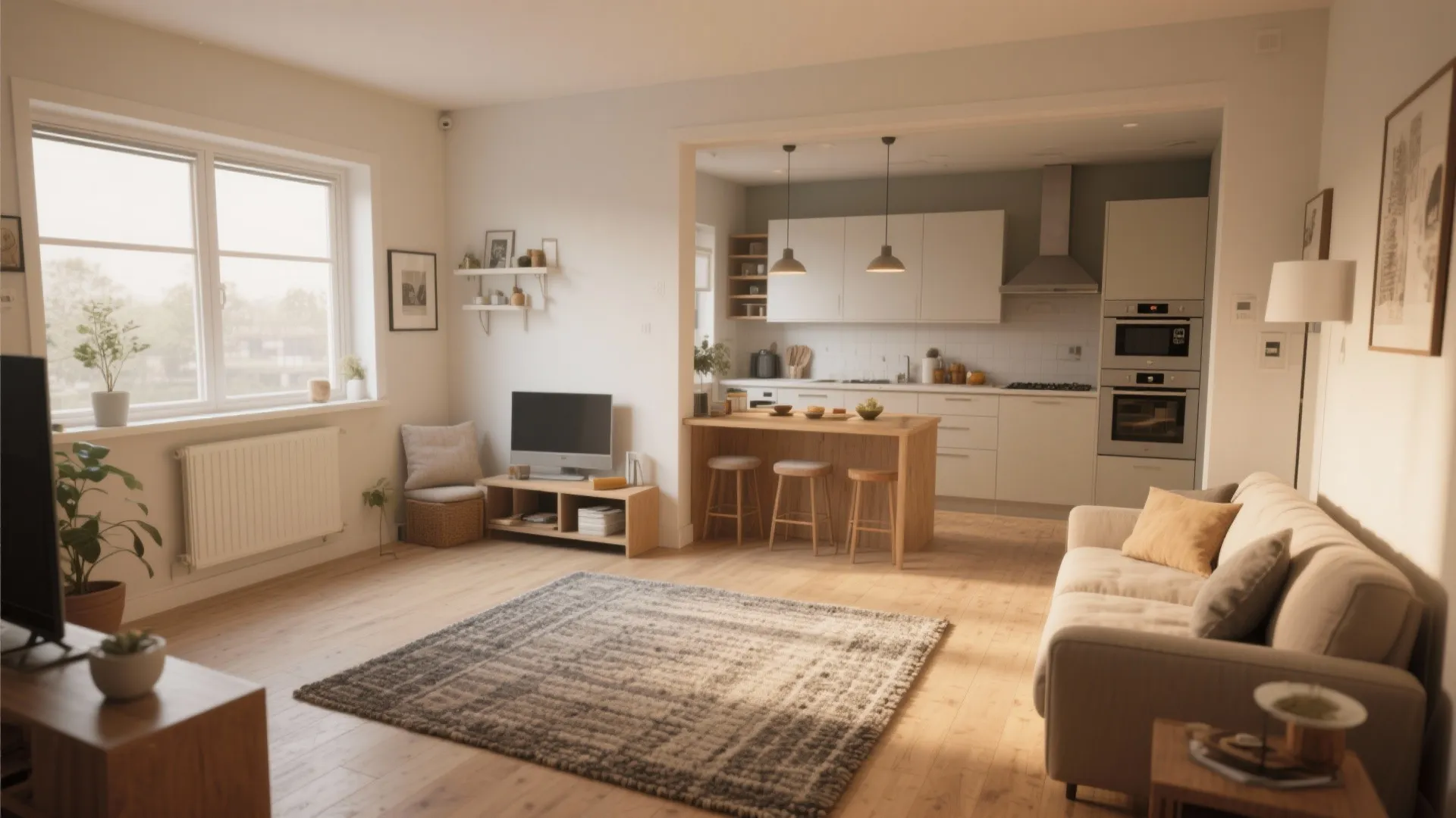 4. Define Areas with Rugs