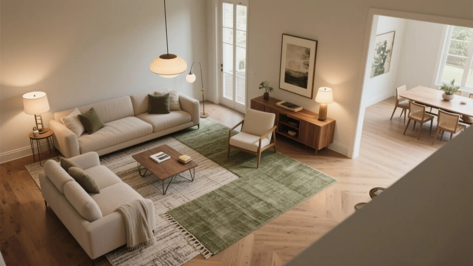 Rugs, Lighting, and Furniture Layout
