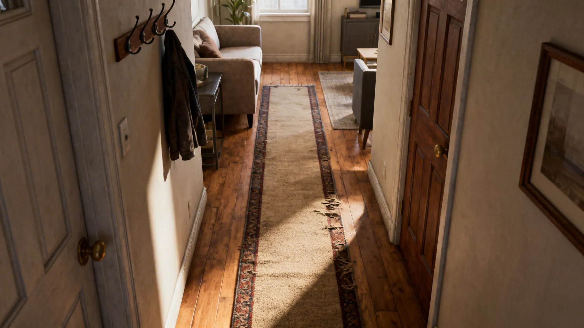 1. Use a runner to define a circulation path