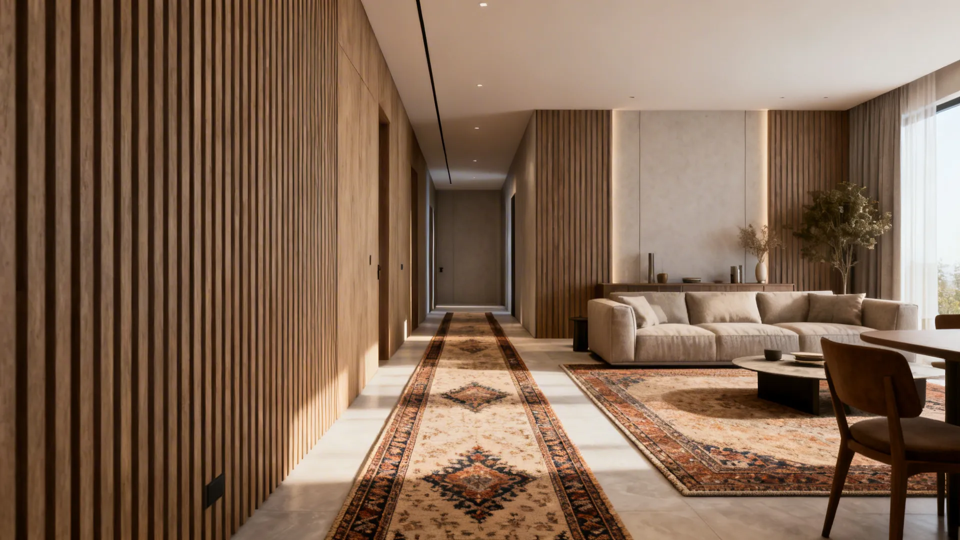 4. The Runner Extension (Rug + runners to connect zones)