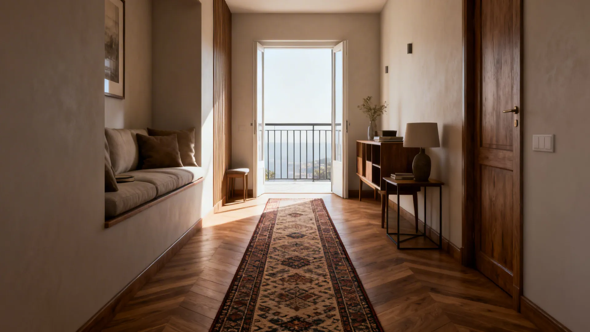 3. Use Runner Rugs to Guide Traffic