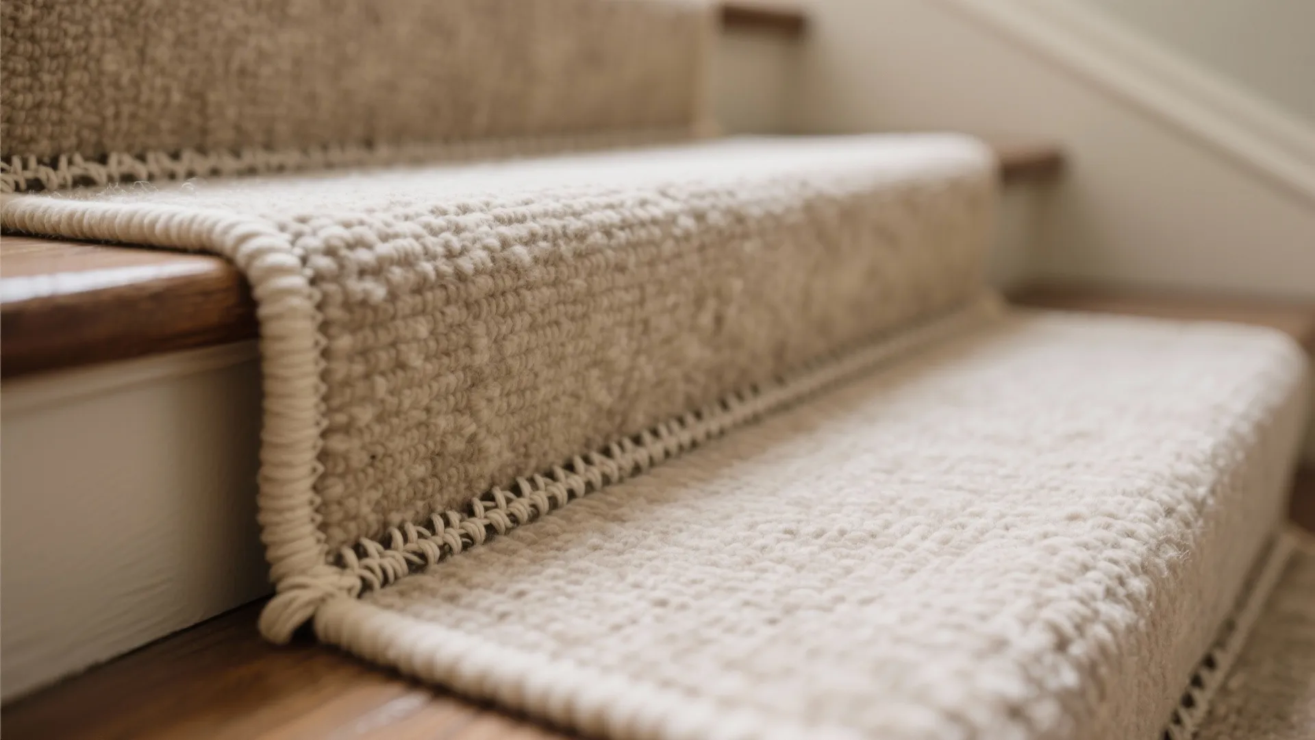Stair runner and acoustic layering