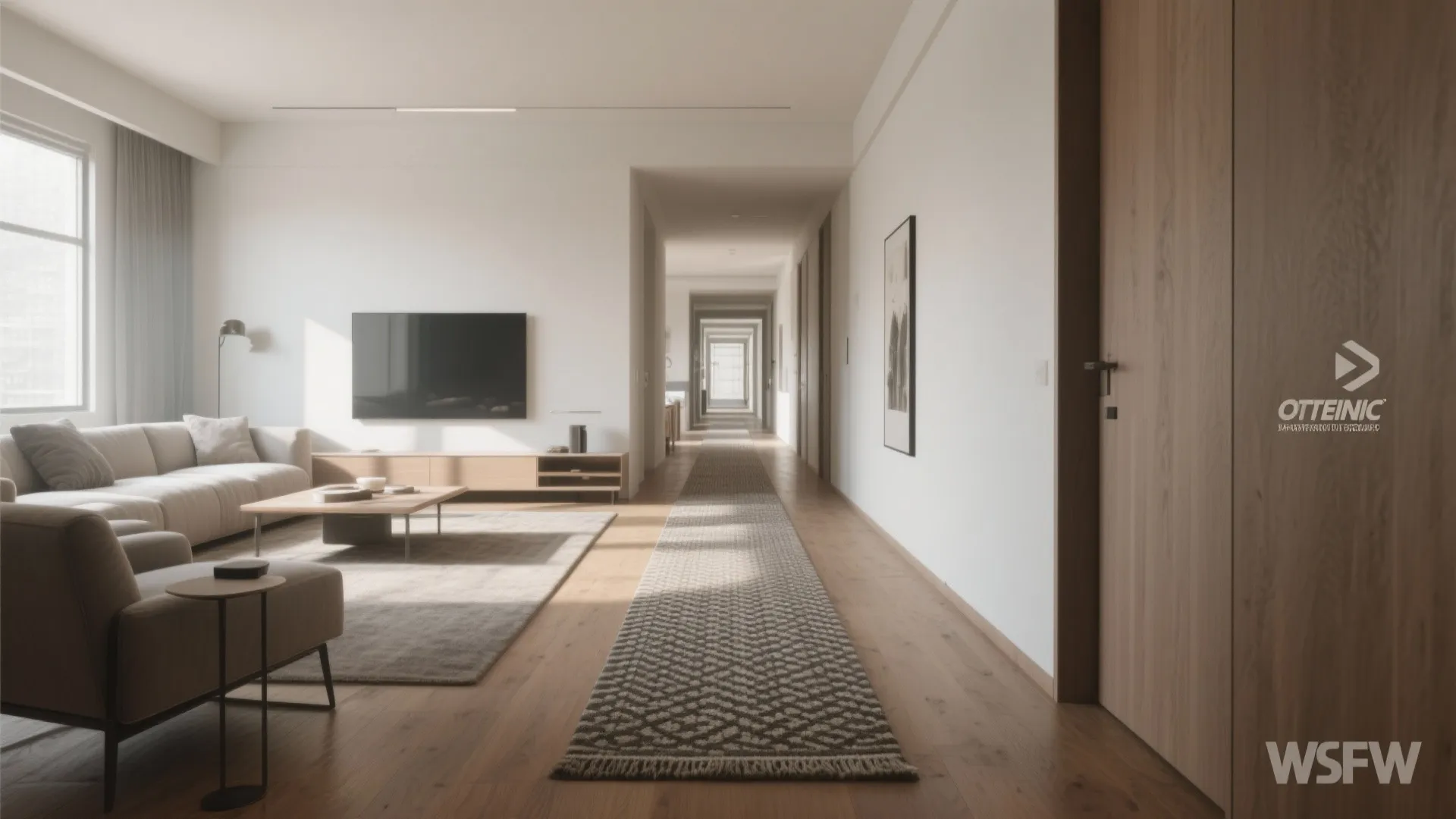 2. Runner or Narrow Rug for Defined Pathways