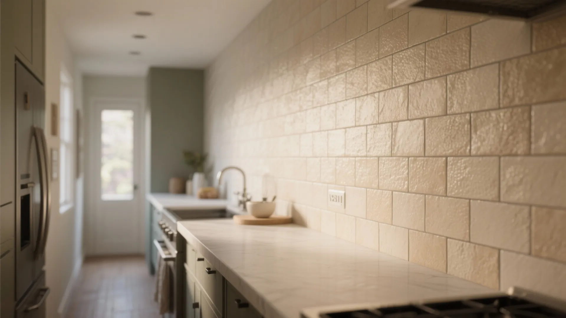 Offset Running Bond for Gentle Movement