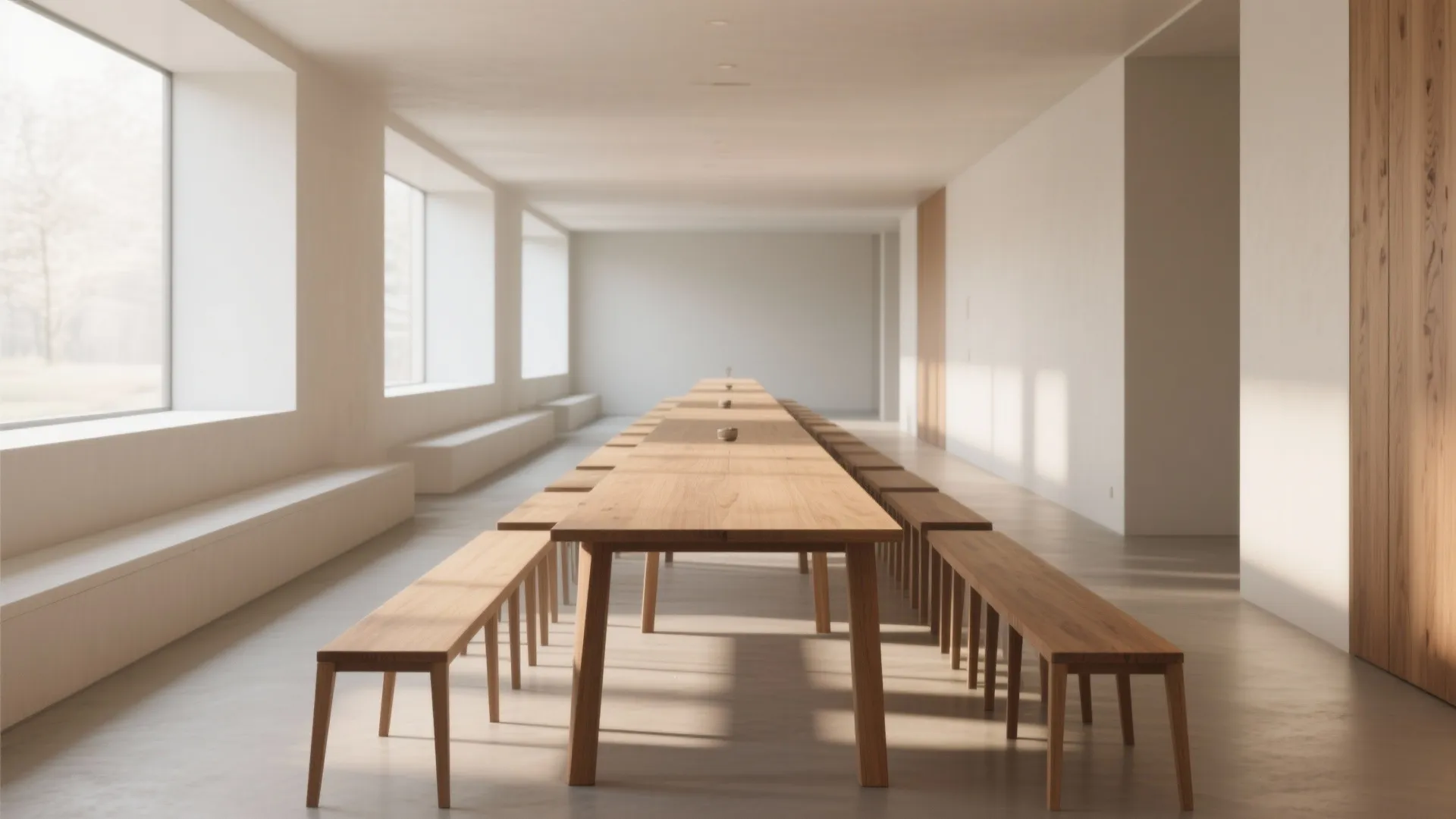 1. Runway-style dining