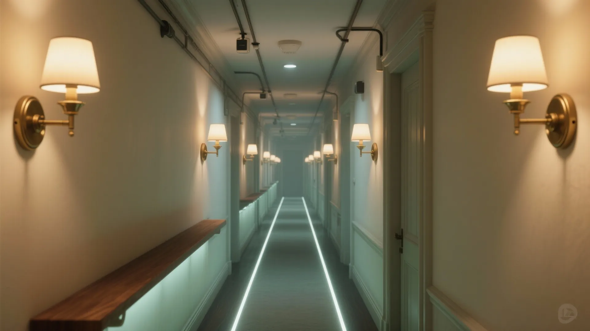 Layer the light like a runway