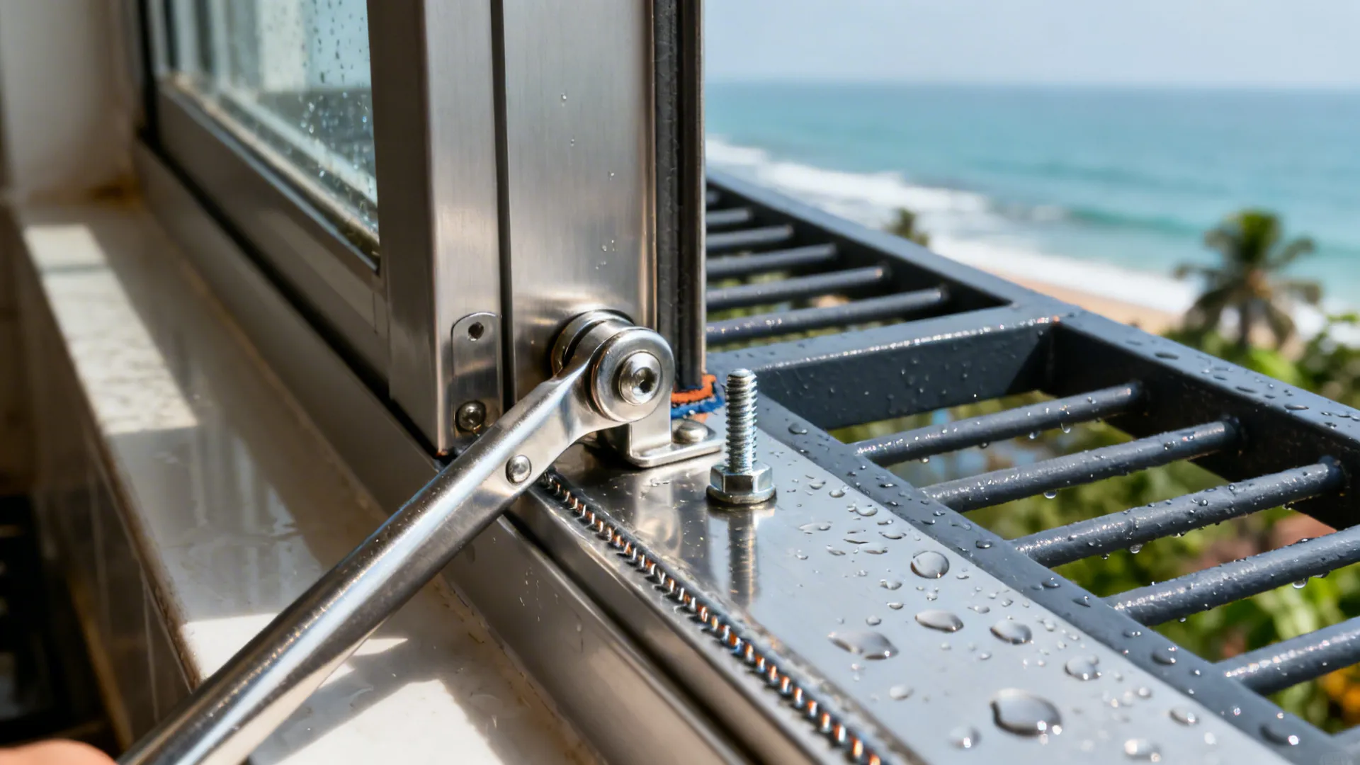 Rust-Resistant Finishes and Easy-Clean Hardware