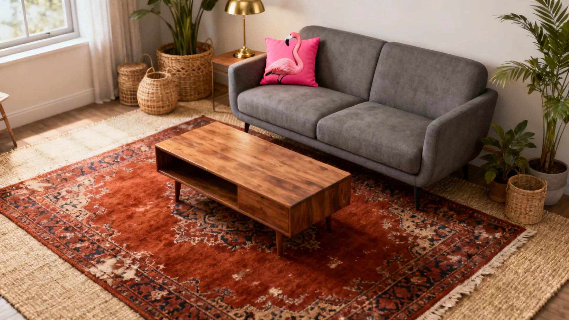 5 Rust-Colored Rug Ideas