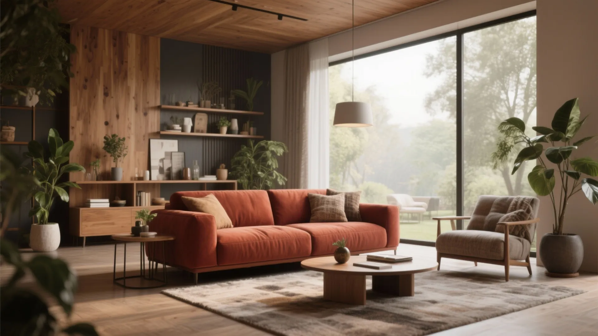 10 Rust Sofa Living Room Ideas