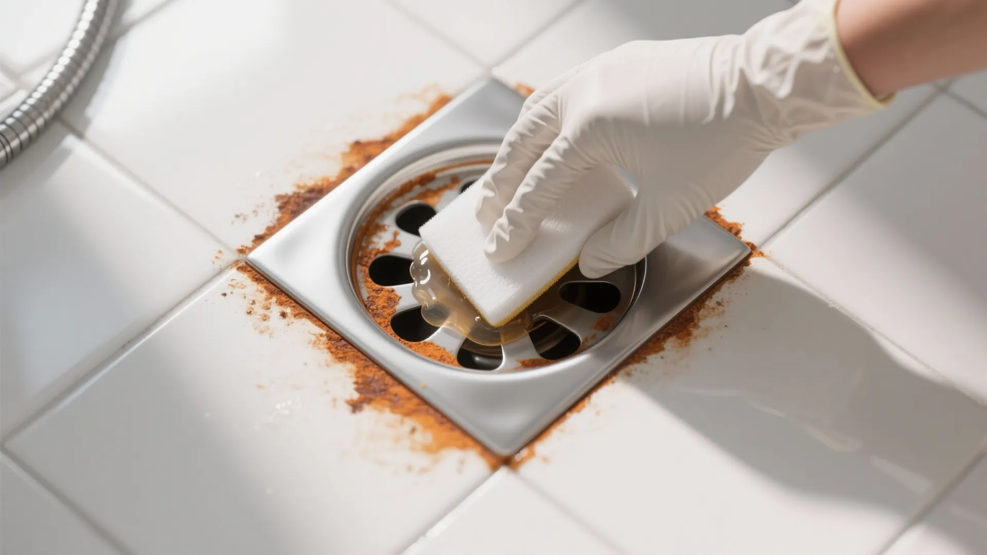 Mineral and rust stains: Oxalic acid, not abrasion