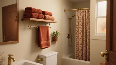 5 Rust-Colored Towel Ideas