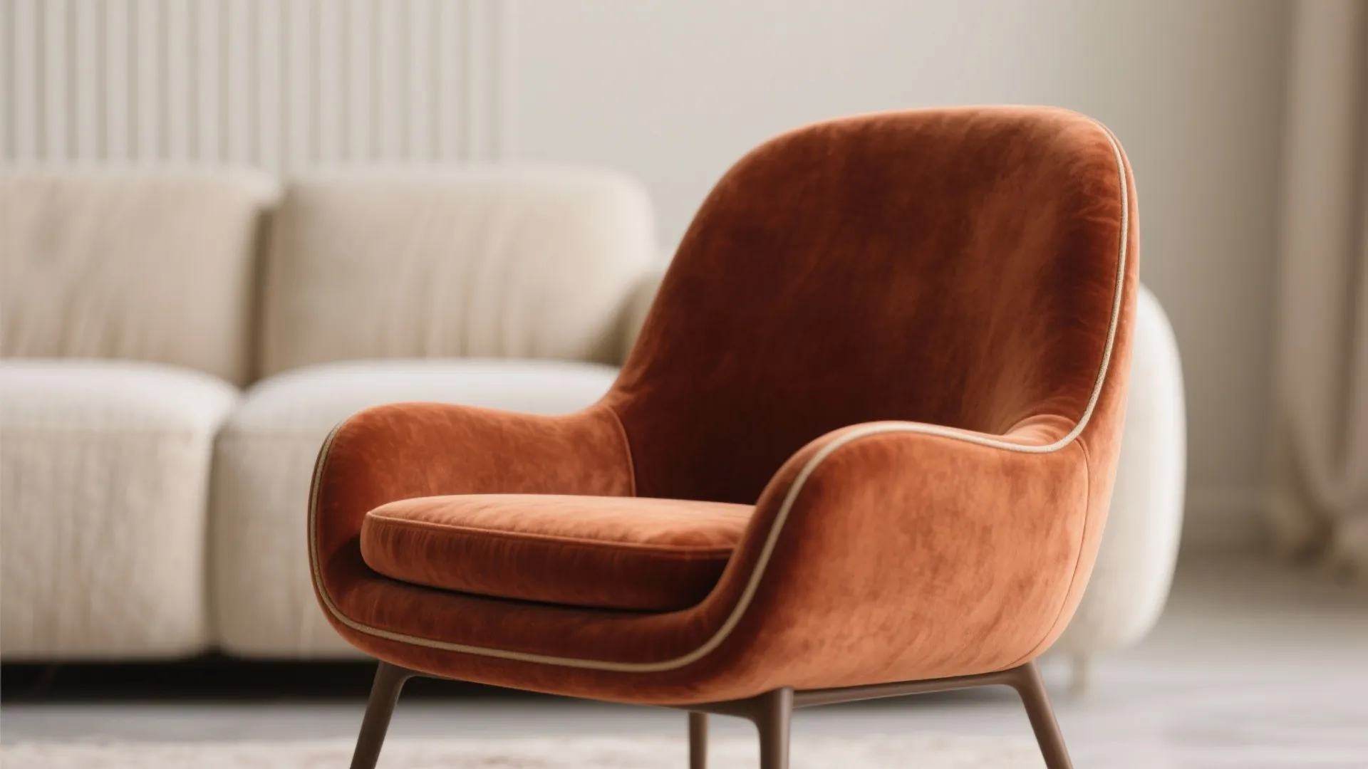 One Bold Accent, Everything Else Quiet