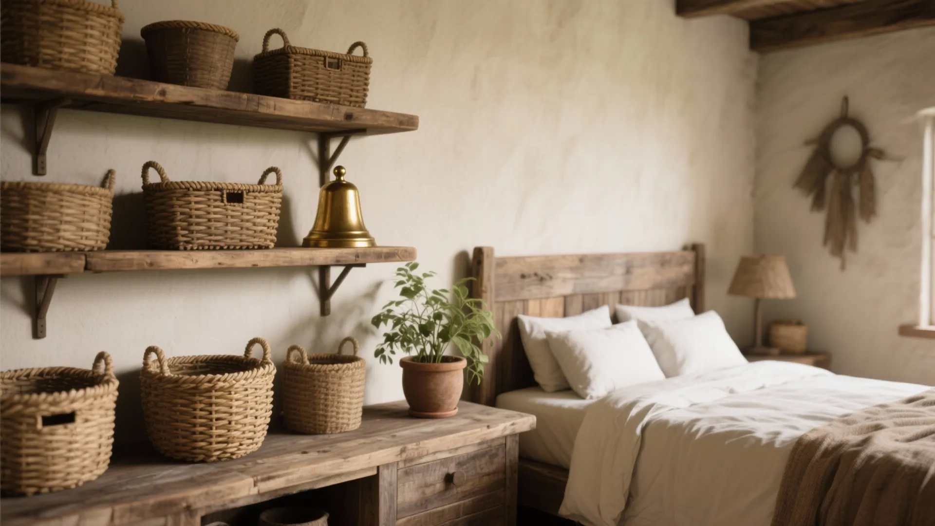 3. Rustic Accents and Natural Materials