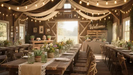 Low Budget Rustic Wedding Decor DIY: 5 Ideas