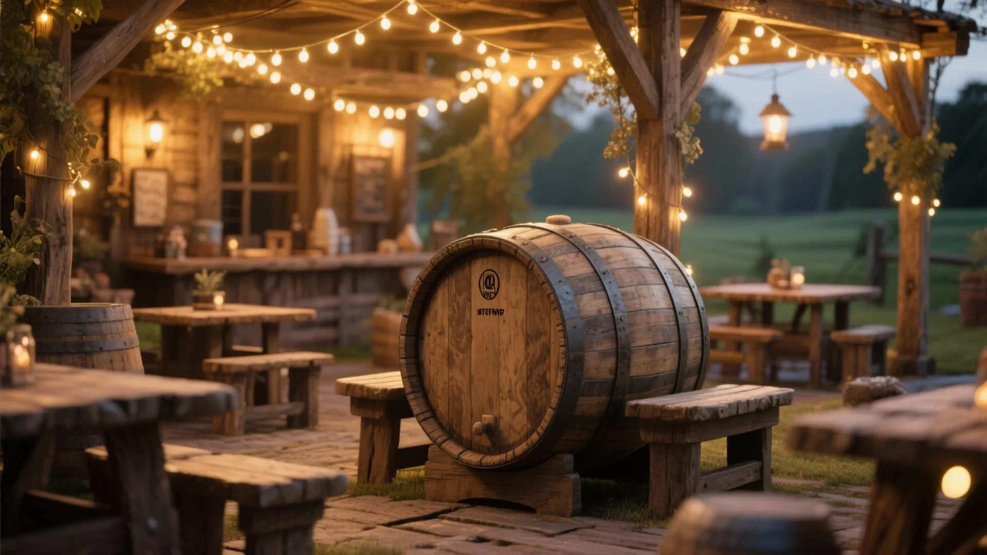 Tip 5: Rustic Barrel Setup