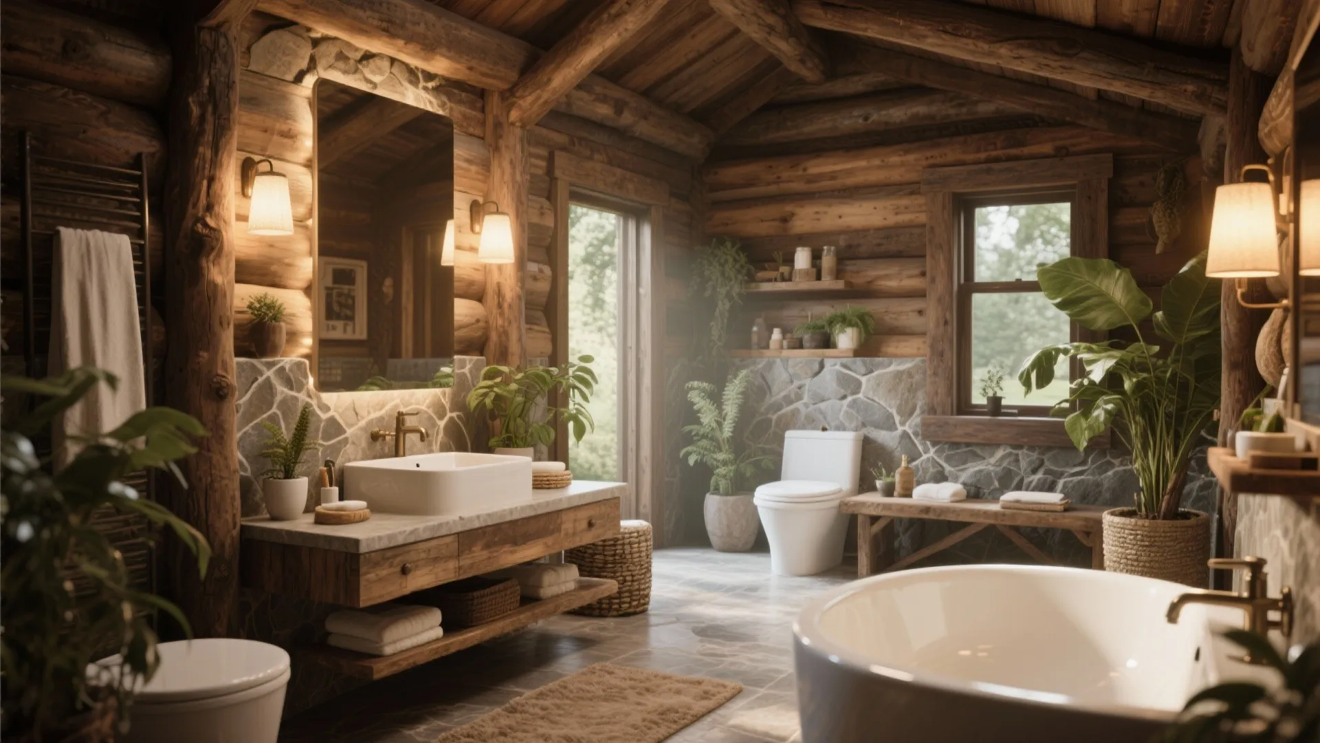 10 Rustic Master Bathroom Ideas: Bringing Cozy Country Charm into Your Bathroom