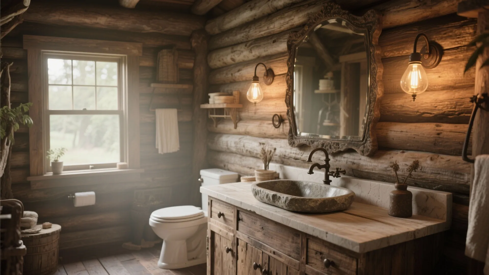 5 Rustic Bathroom Decor Ideas You’ll Love: How I Turned Cozy Cabin Vibes Into Practical Bathroom Designs