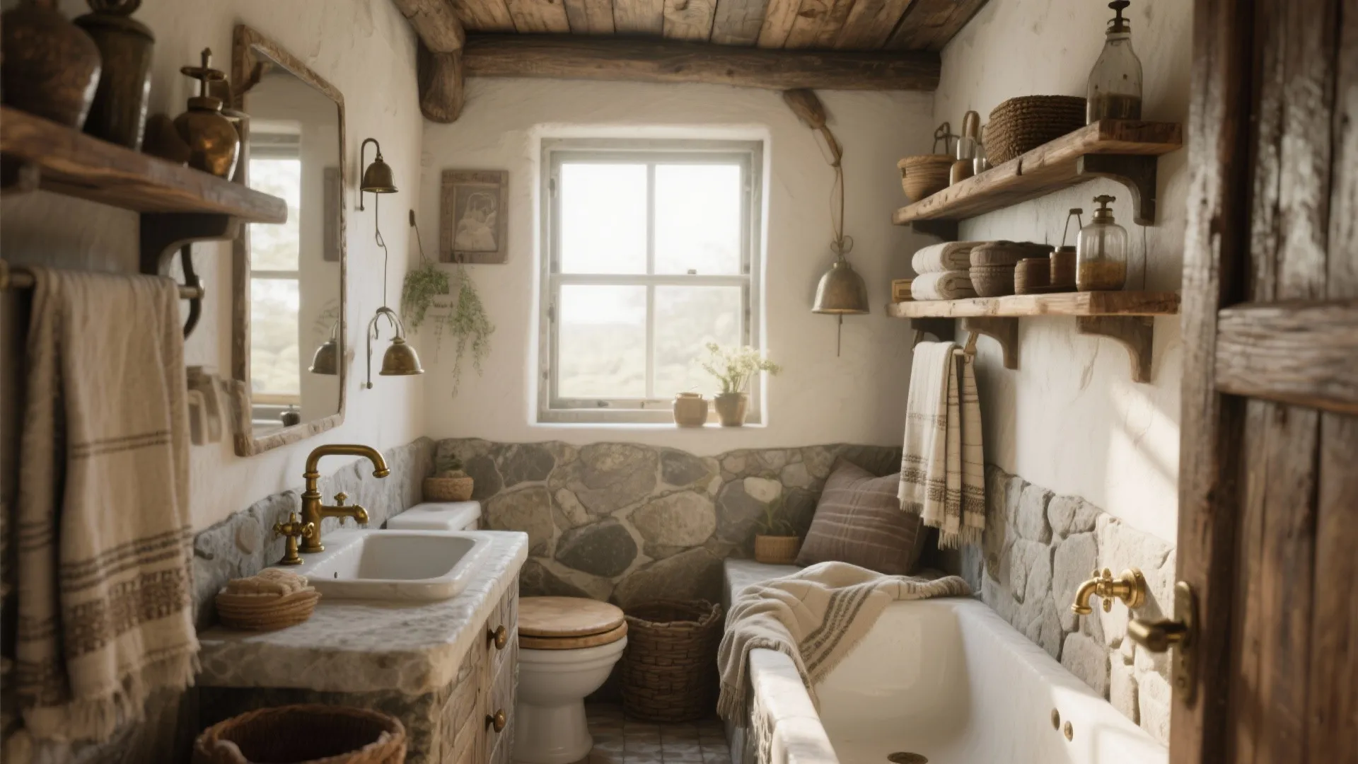 5 Rustic Bathroom Decor Ideas: How I Turned Tight Bathrooms into Cozy Rustic Retreats