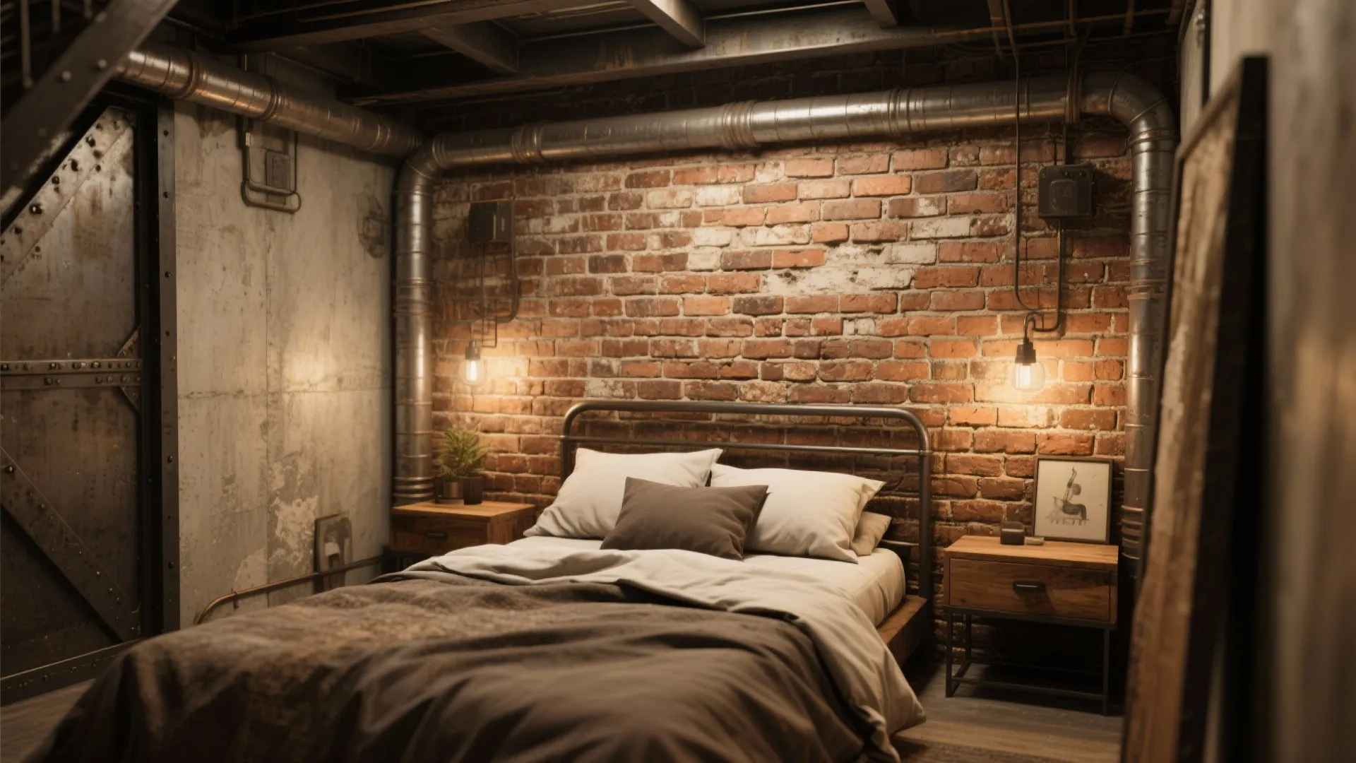 Rustic Brick Accent