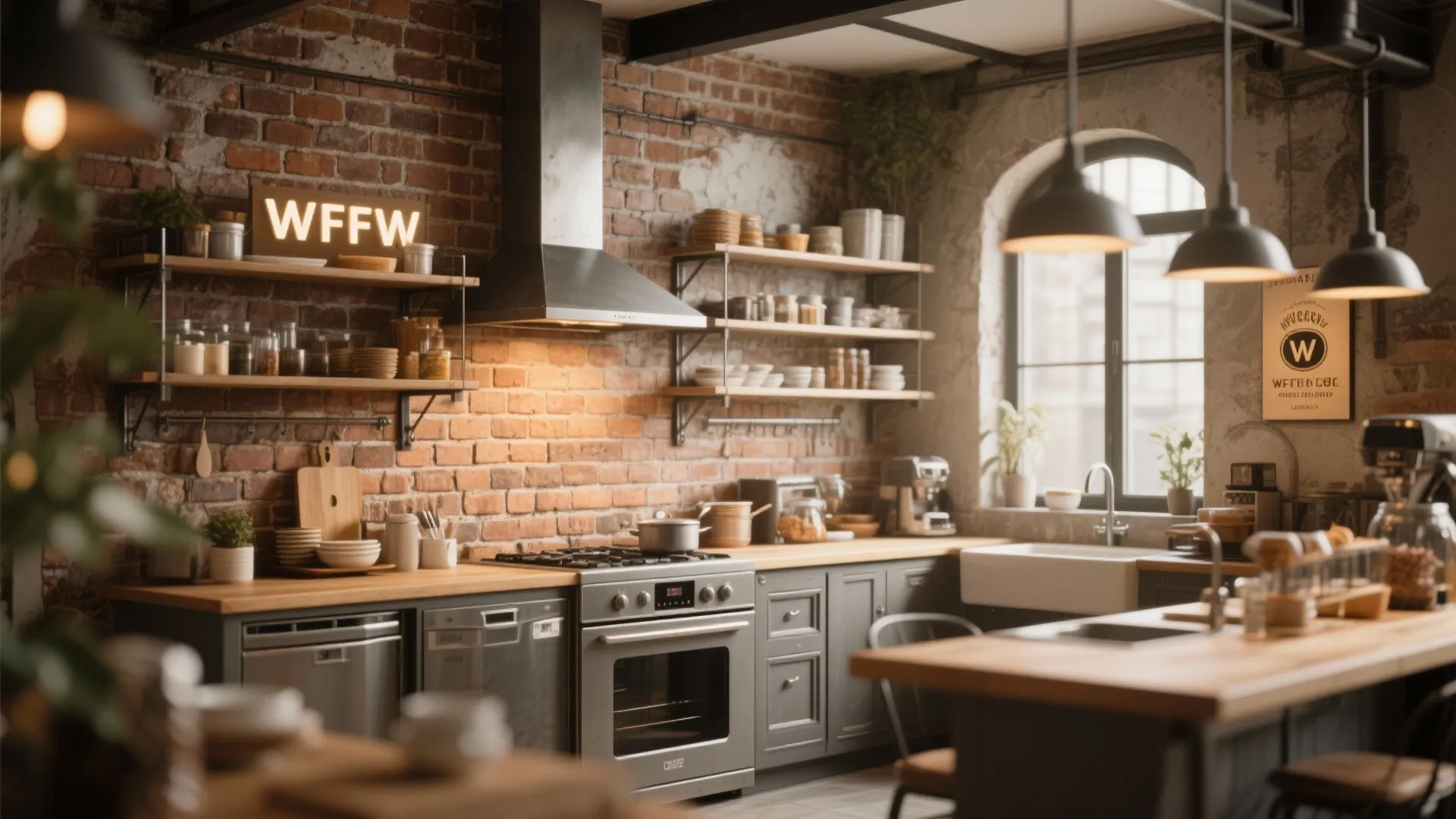 Rustic Brick Exposure