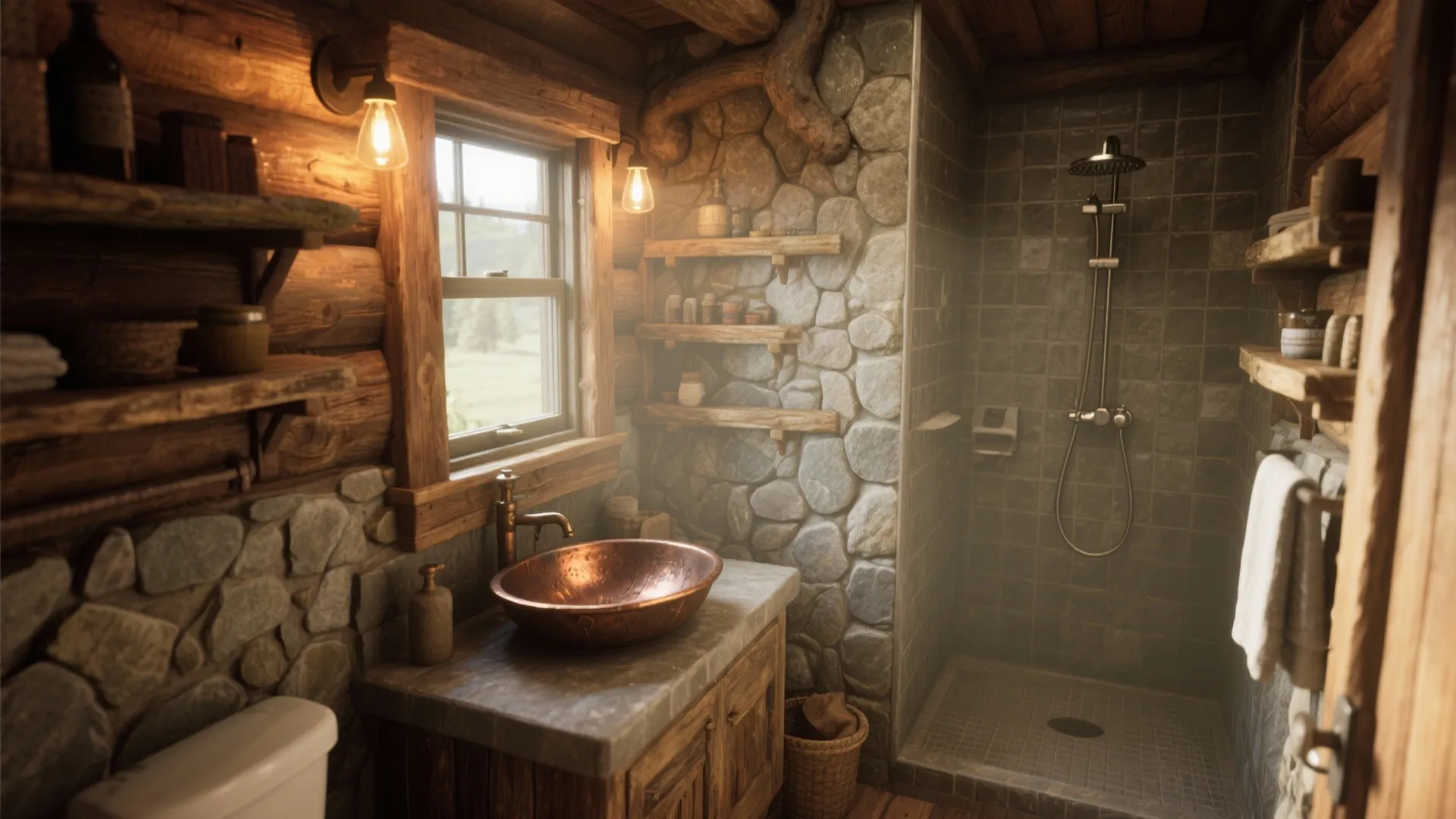 5 Cabin Bathroom Decor Ideas: Cozy, Functional, and Charming Cabin Bathroom Decor Tips from My Own Projects
