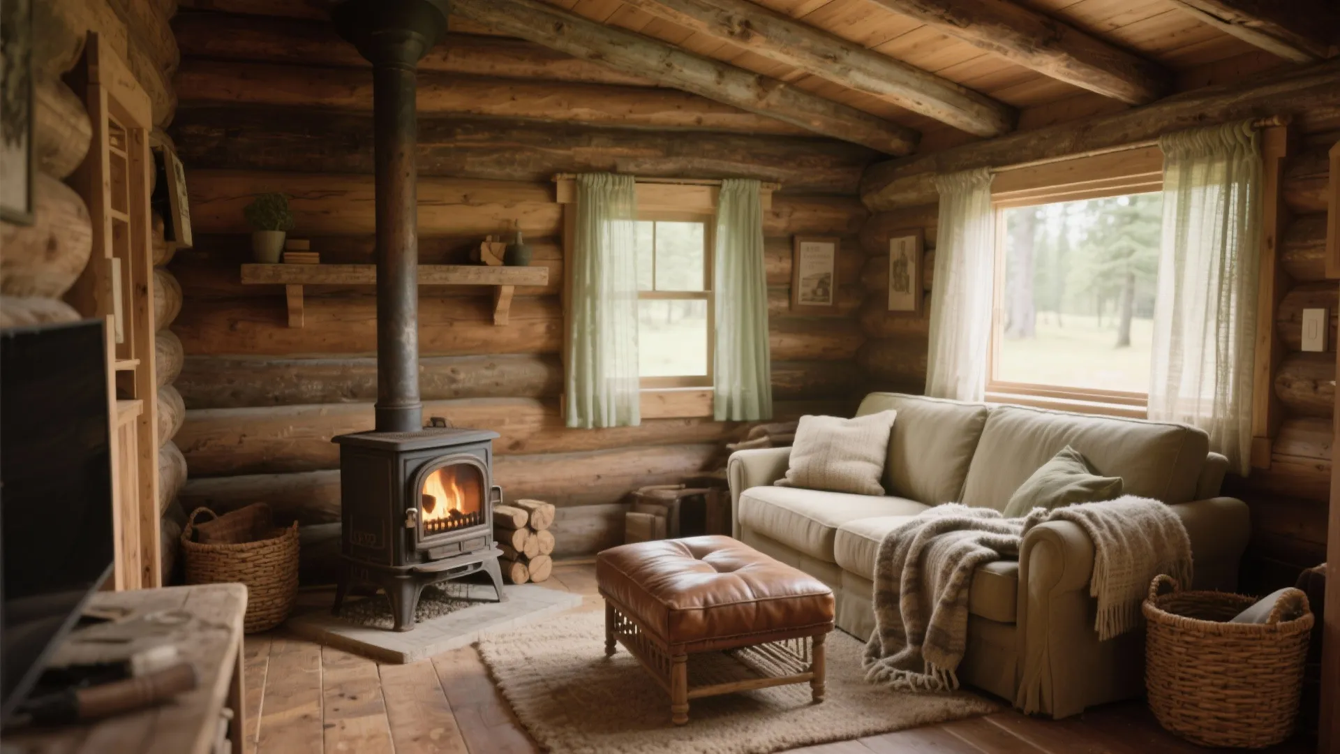 Small Rustic Cabin Living Room — 5 Cozy Ideas: Practical, budget-friendly inspirations to make a tiny cabin living room feel warm, functional, and unmistakably rustic