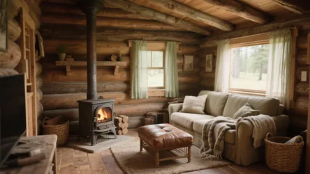 Small Rustic Cabin Living Room — 5 Cozy Ideas
