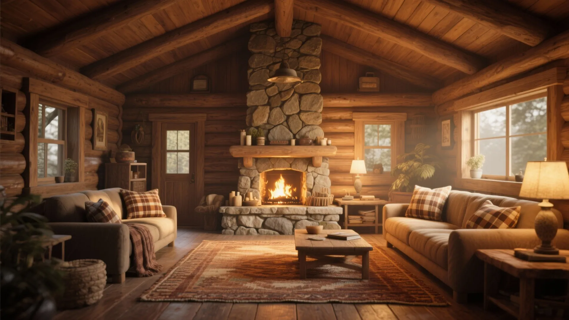 5. Rustic Cabin Inspiration