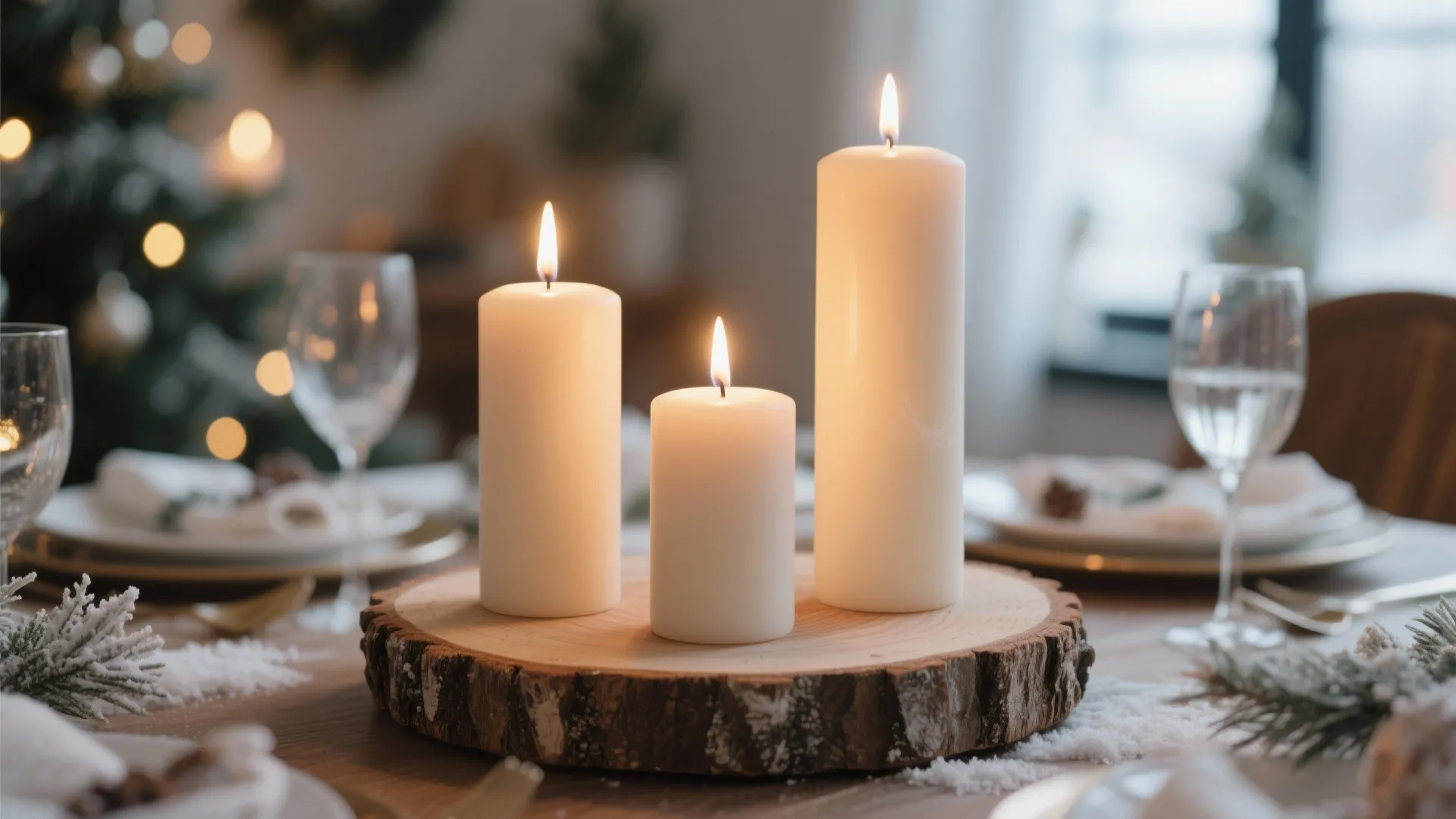 Tip 2: Rustic Candle Trio